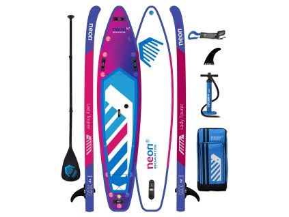 neon X7 Lady Tourer with Alu 3 pieces paddle