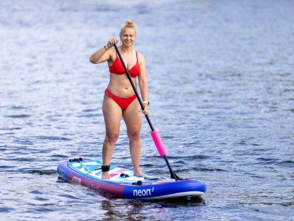 paddlleboard neon 3 nafukovaci na vode allround neon