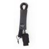 Neon coil leash 10 paddleboard black