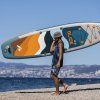 Nafukovací paddleboard F2 Glide WS 10'8''x32x6 Petrol man drzi