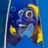 detsky nafukovaci paddleboard sun reflections kids violet 8 2 x26 x4 zadni strana
