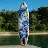 Nafukovací paddleboard iBOARD 11 Whale 11'0''x32''x6 back top