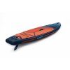 gladiator pro 11.4 nafukovaci paddleboard lezi na fine